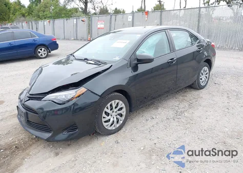 2017 Toyota Corolla Le из США, поврежденный, VIN 2T1BURHEXHC952815